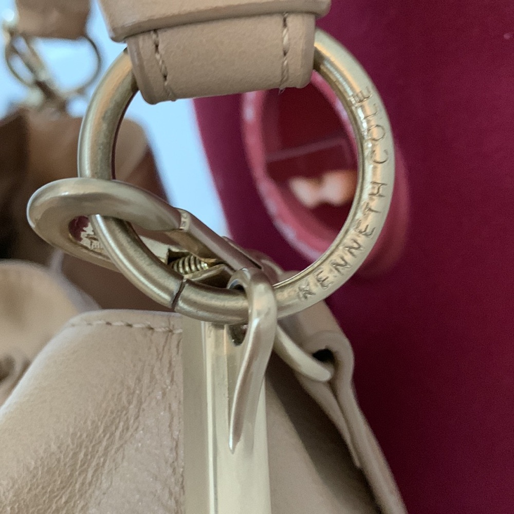 Leather Kenneth Cole Bag Purse - Picture 6 of 15